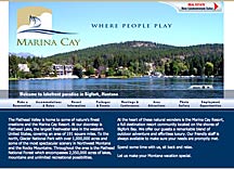 resort web site design